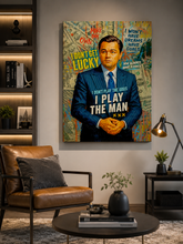 The Hustler – Success Mindset Wall Poster Canvas