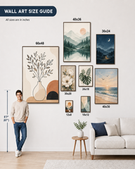 Cosmic Explorer – Astronaut in Bloom Wall Poster Canvas